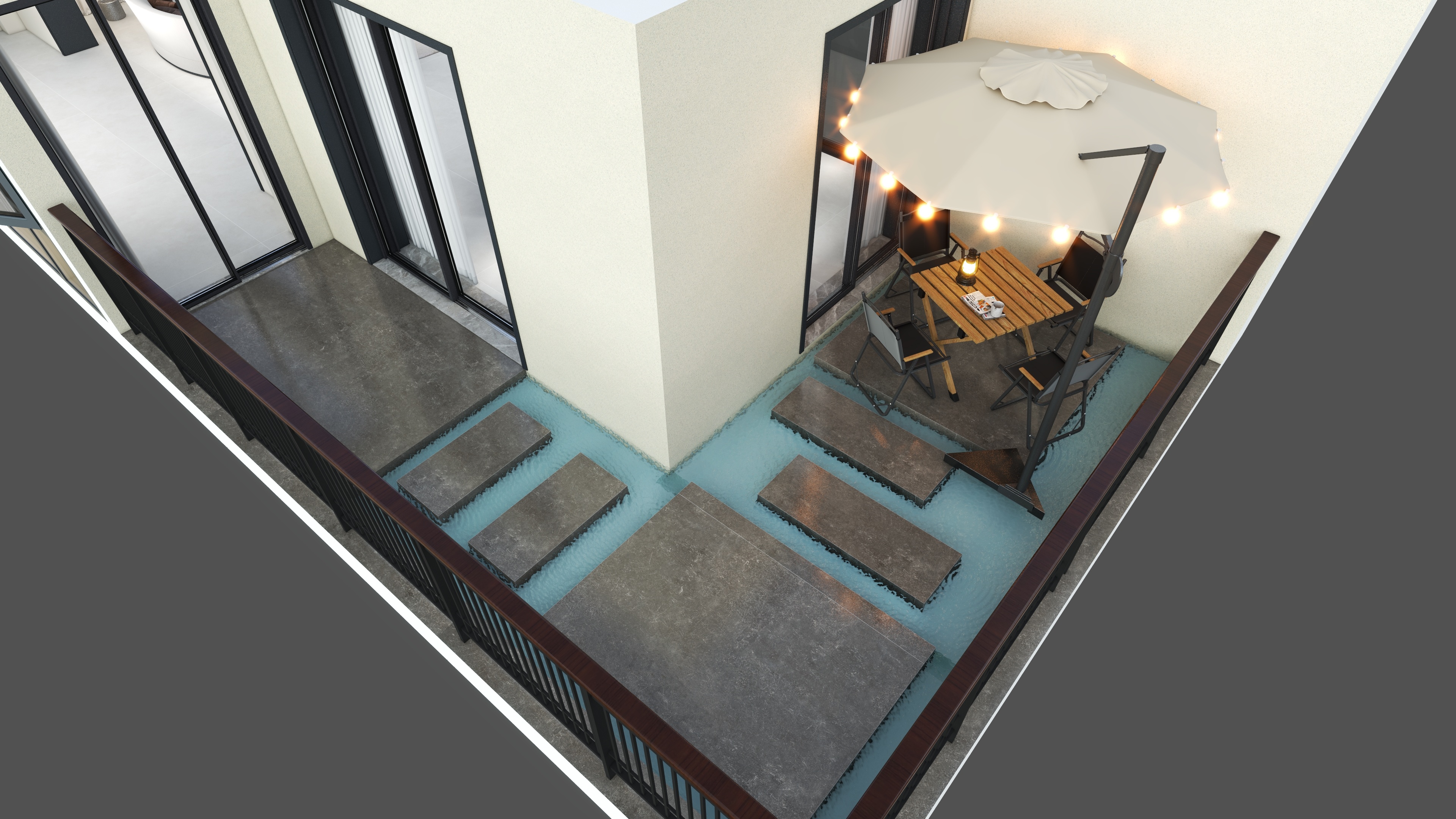 湖南墨影空间设计-南县大平层-装修设计方案