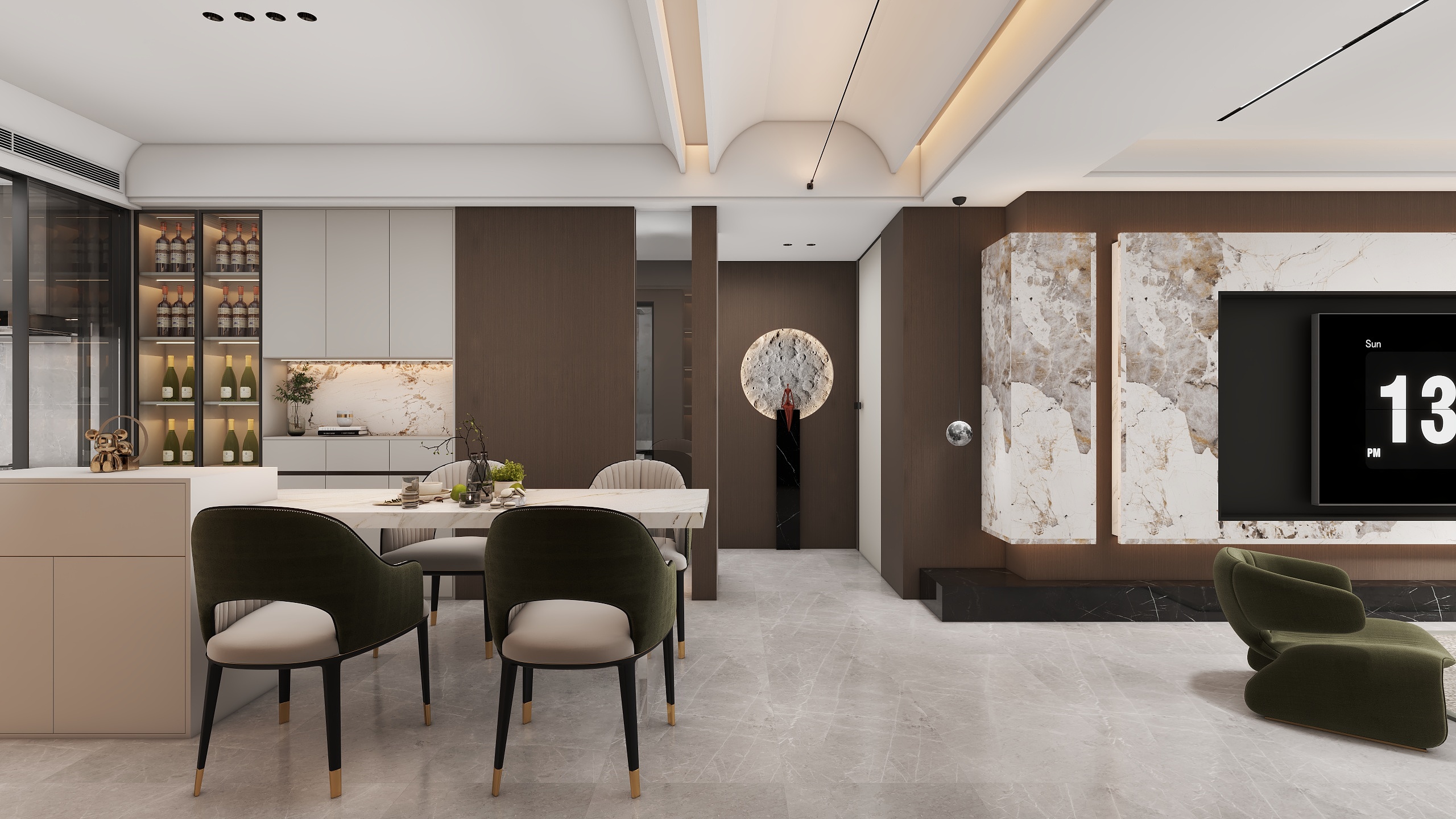 明天大太阳-揭阳143㎡3室-装修设计方案