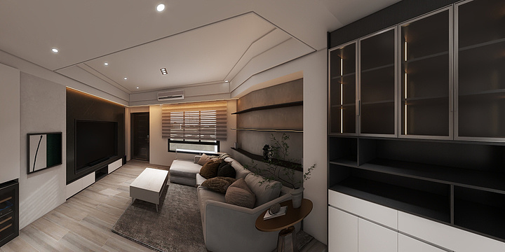 浩海空間製作-<現代>高雄曉白A宅-S2-装修设计方案