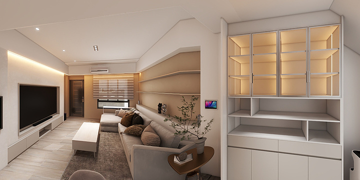 浩海空間製作-<奶茶>高雄曉白A宅-S1-装修设计方案