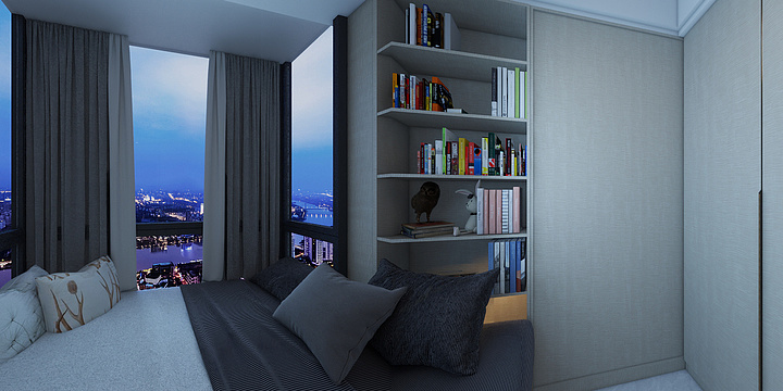 北辰空间.正向设计-滕.三房一厅温馨家-装修设计方案