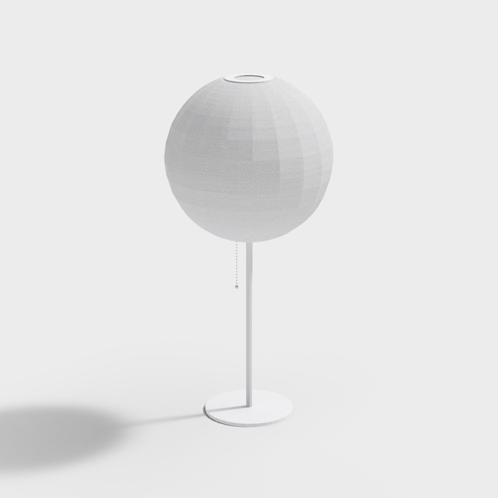 HMI_Nelson_Ball_Lotus_Table_Lamp3D模型