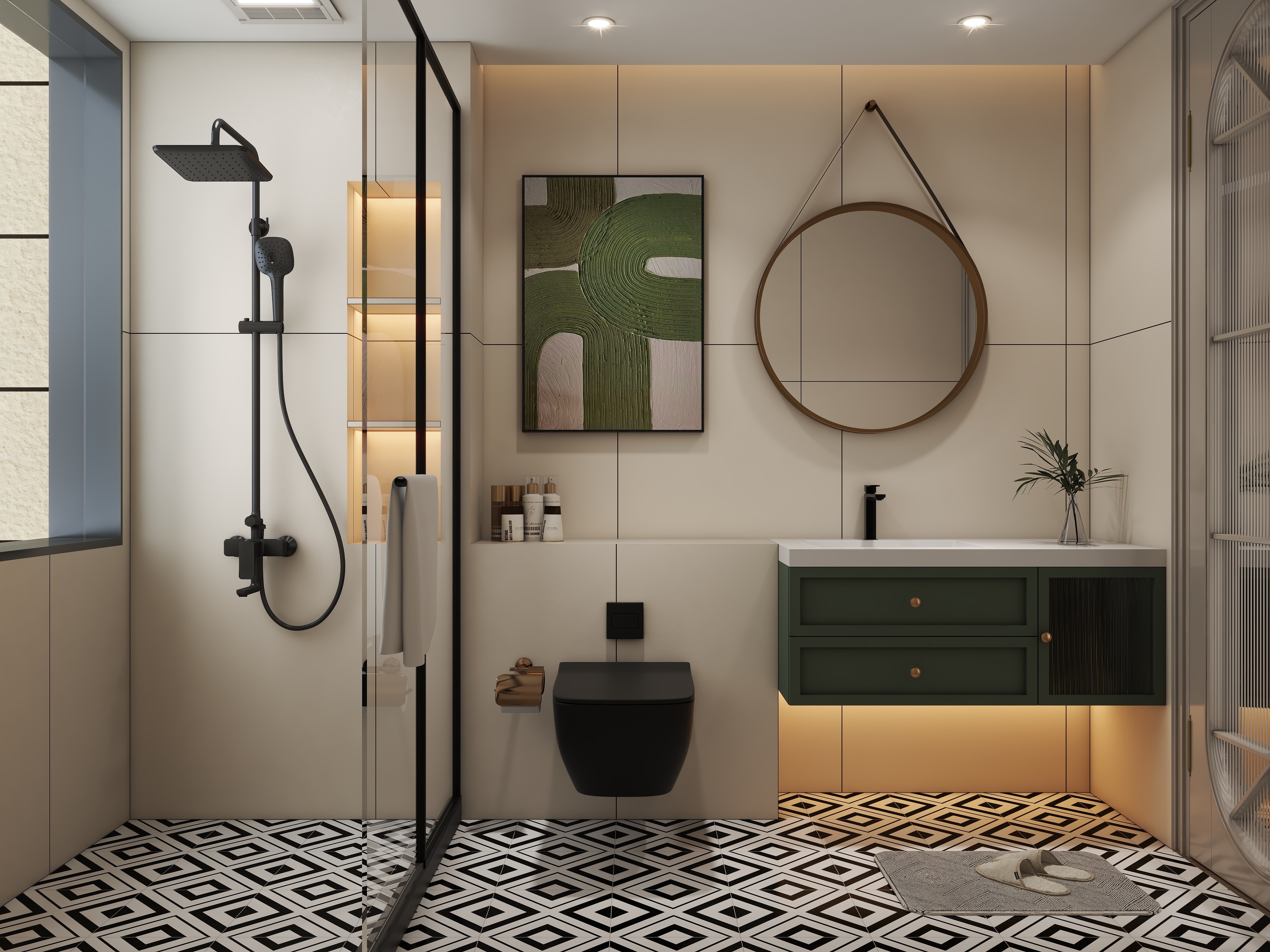 三川.艺境-法式复古四室两厅--装修设计方案