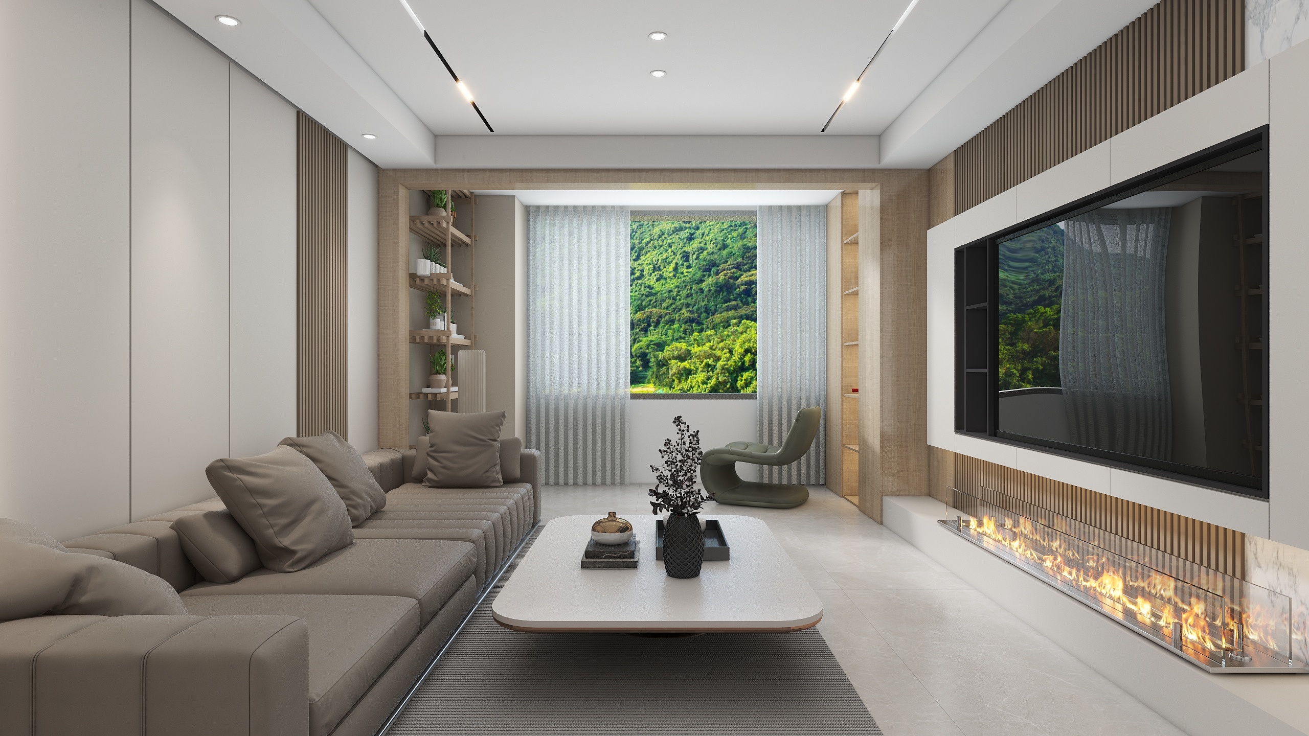 陆地蝉-天怡庄园116㎡3室-装修设计方案