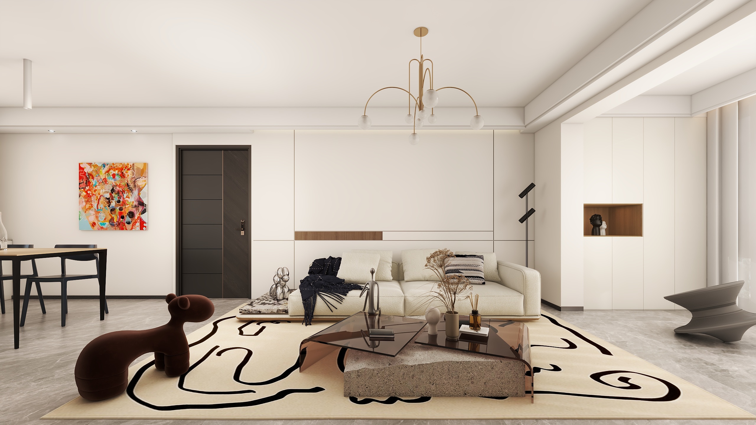 羽毛崔-四季城3-701-装修设计方案