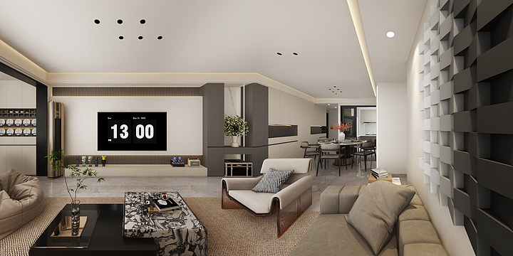 小巨蛋TUQp-御东府7-2804-装修设计方案