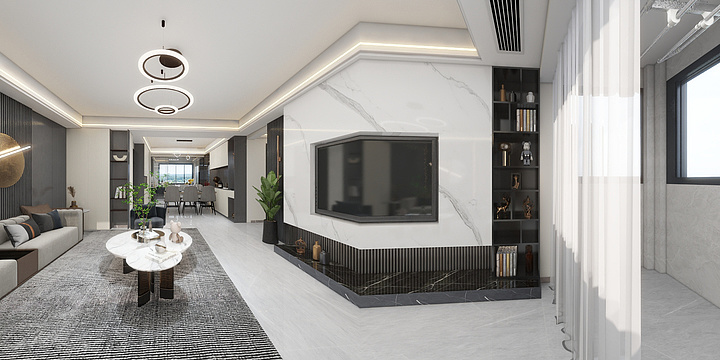 邓师13471950035-莲塘新城1-204 - KJL-装修设计方案