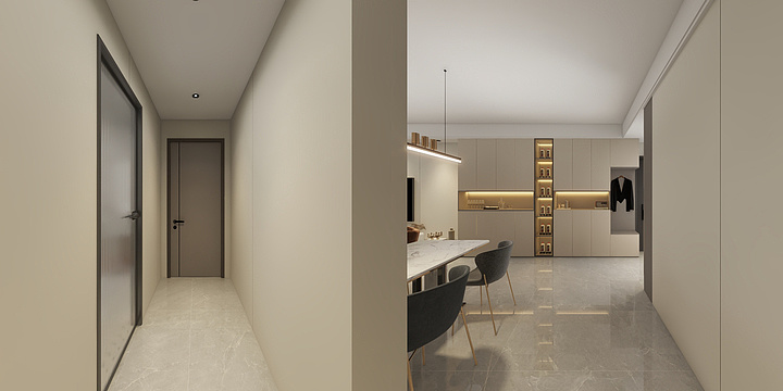 十堰云上空间装饰-中铁世纪山水张叔雅居-装修设计方案