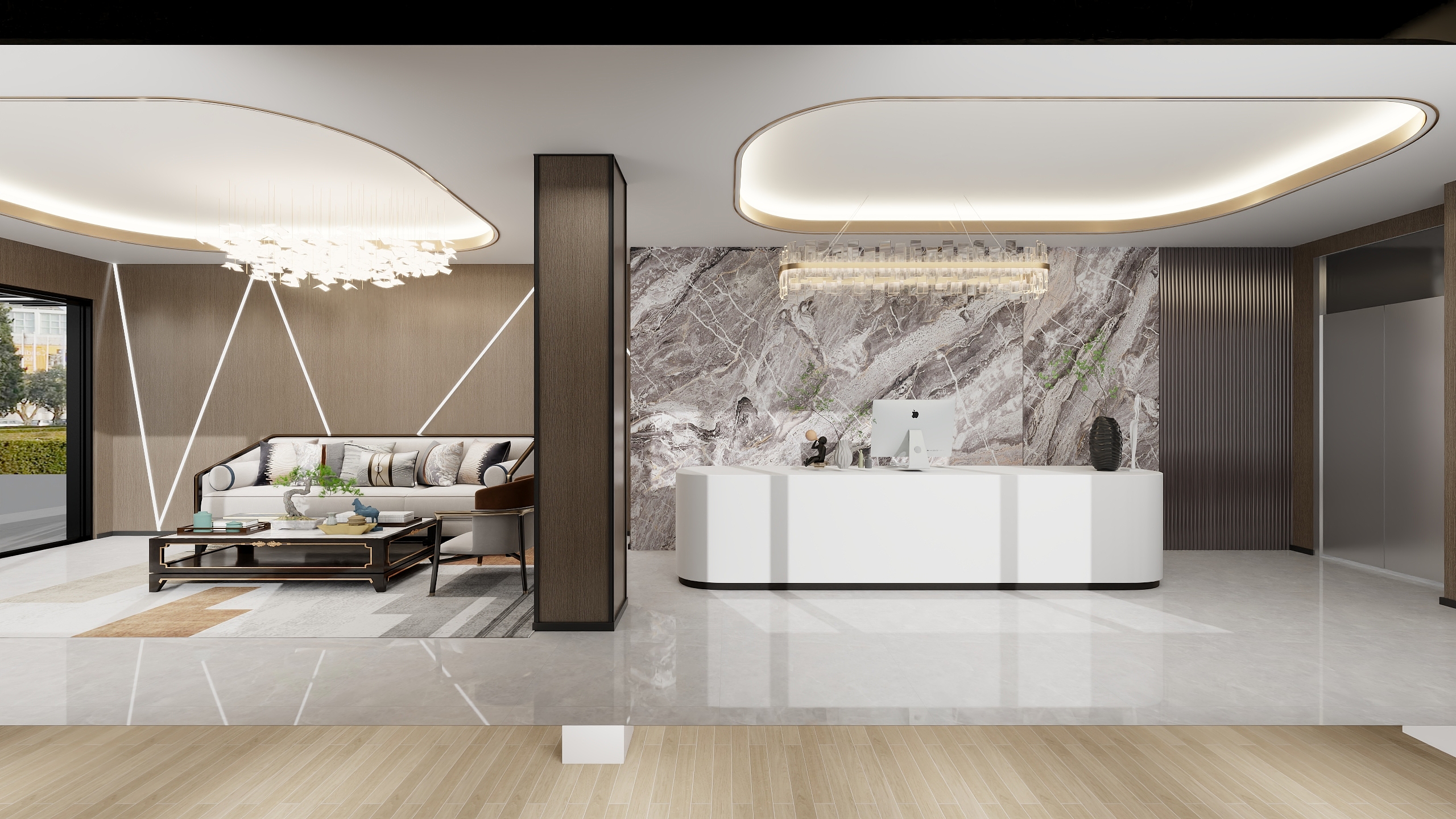 a子乐-东关南街酒店-大堂-2-装修设计方案