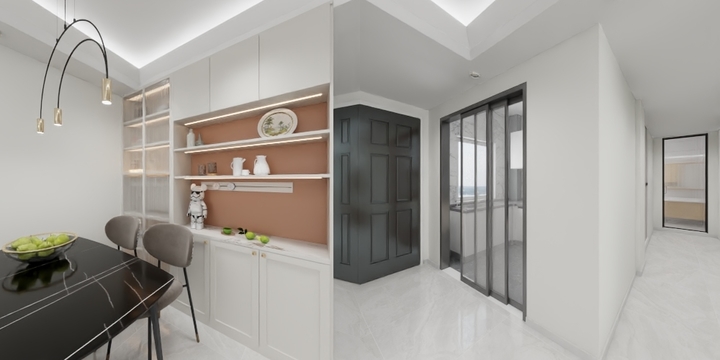 良宸|工作室-硬装专业等级考核户型-副本-装修设计方案