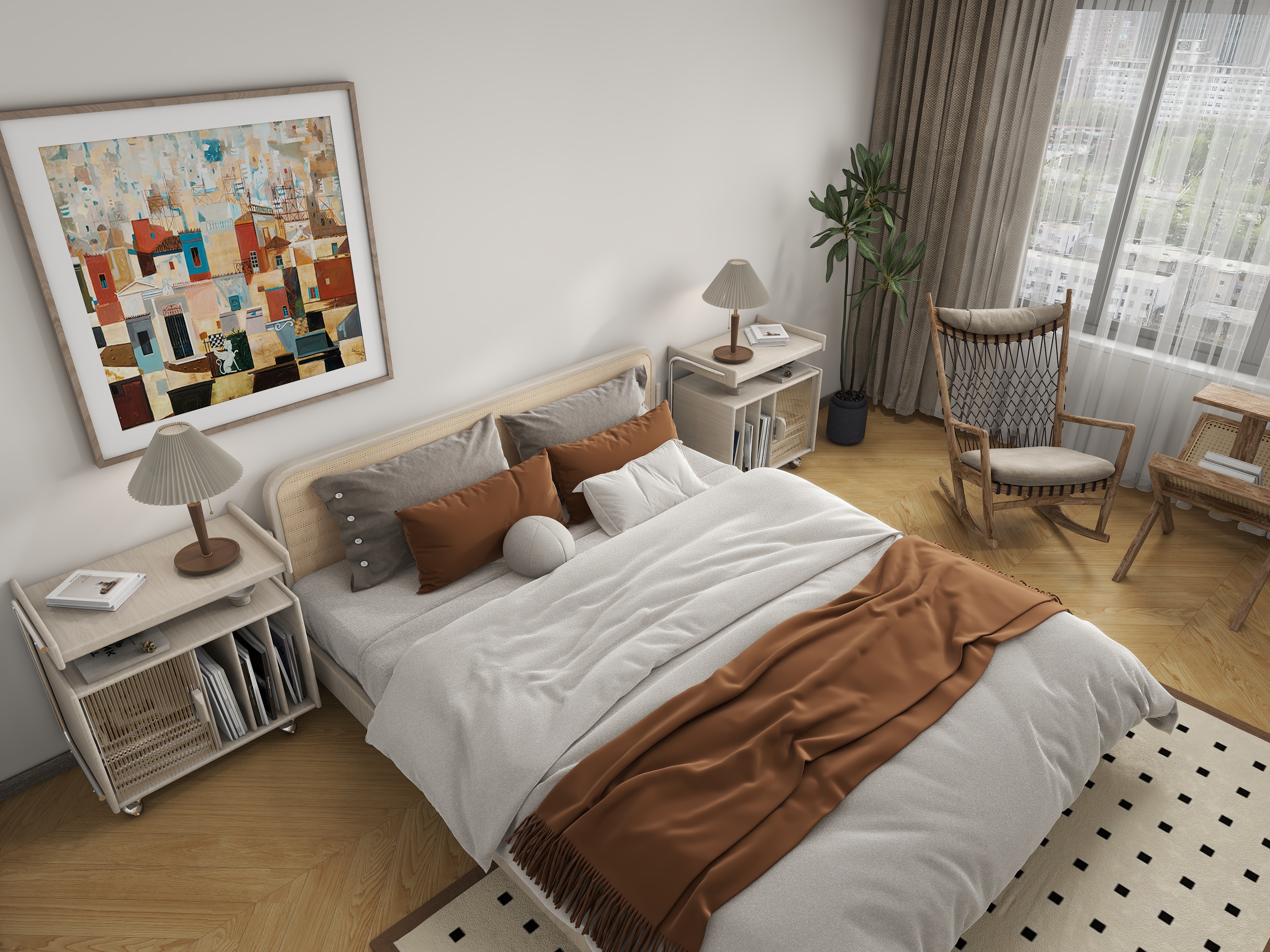 徐铭锴丶-《深见麓》--原木风-装修设计方案