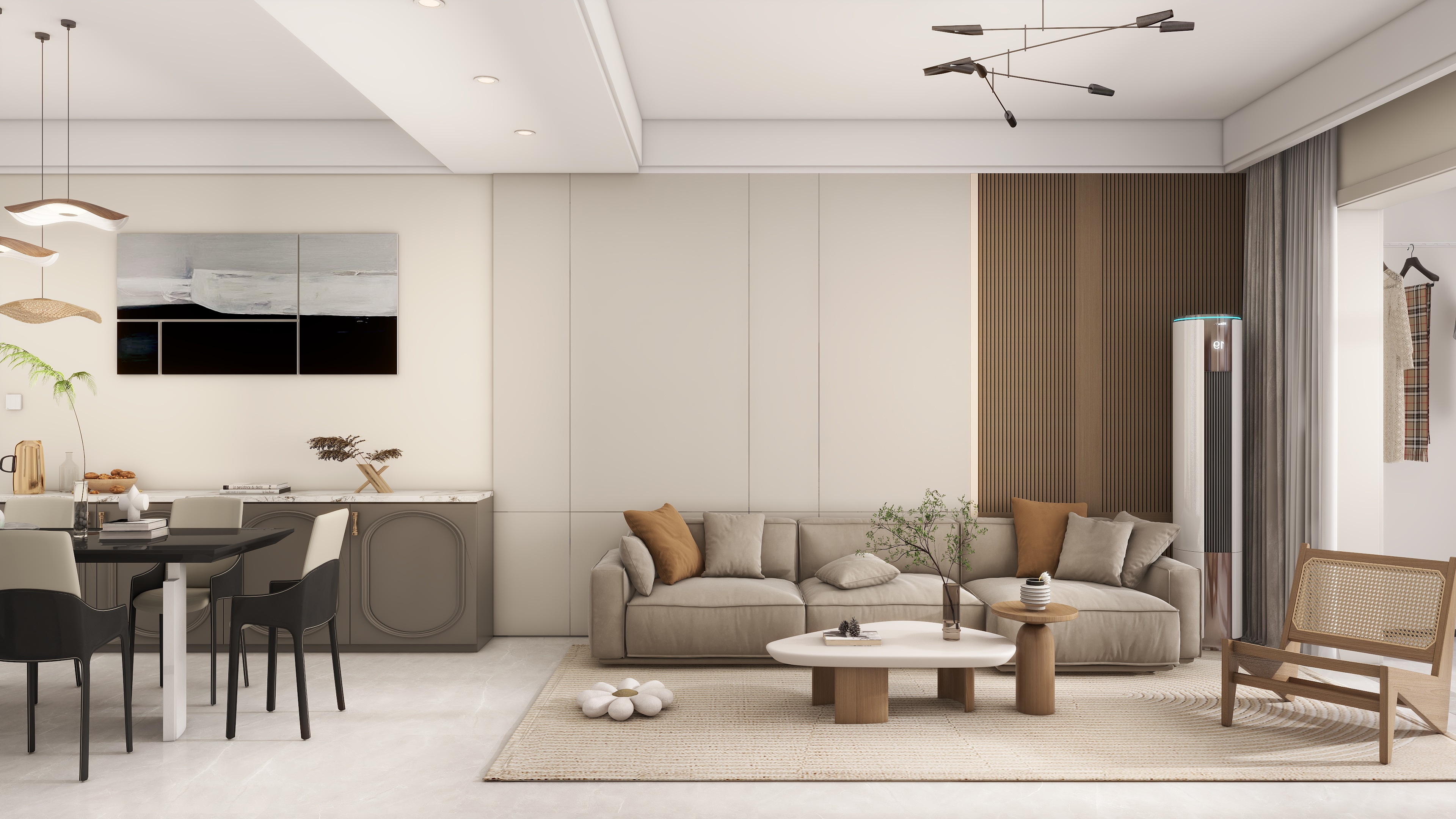 爬呀爬呀爬-简约黑白灰-装修设计方案