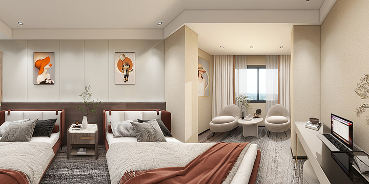 木香宜褚鸿儒-淮上明珠温泉酒店-装修设计方案