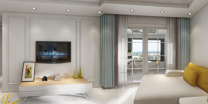 誓言全案设计-海德公园81㎡3室-装修设计方案