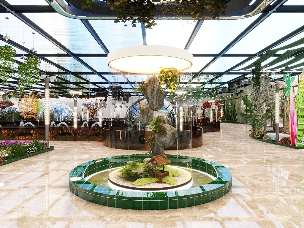 设计一喵-生态餐厅 画图-装修设计方案