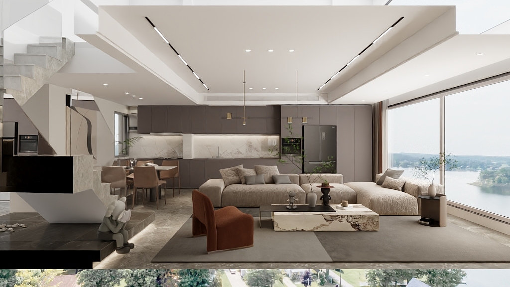 创艺装饰tmTS-1.10新希望雍禧兰台中叠01-副本-装修设计方案