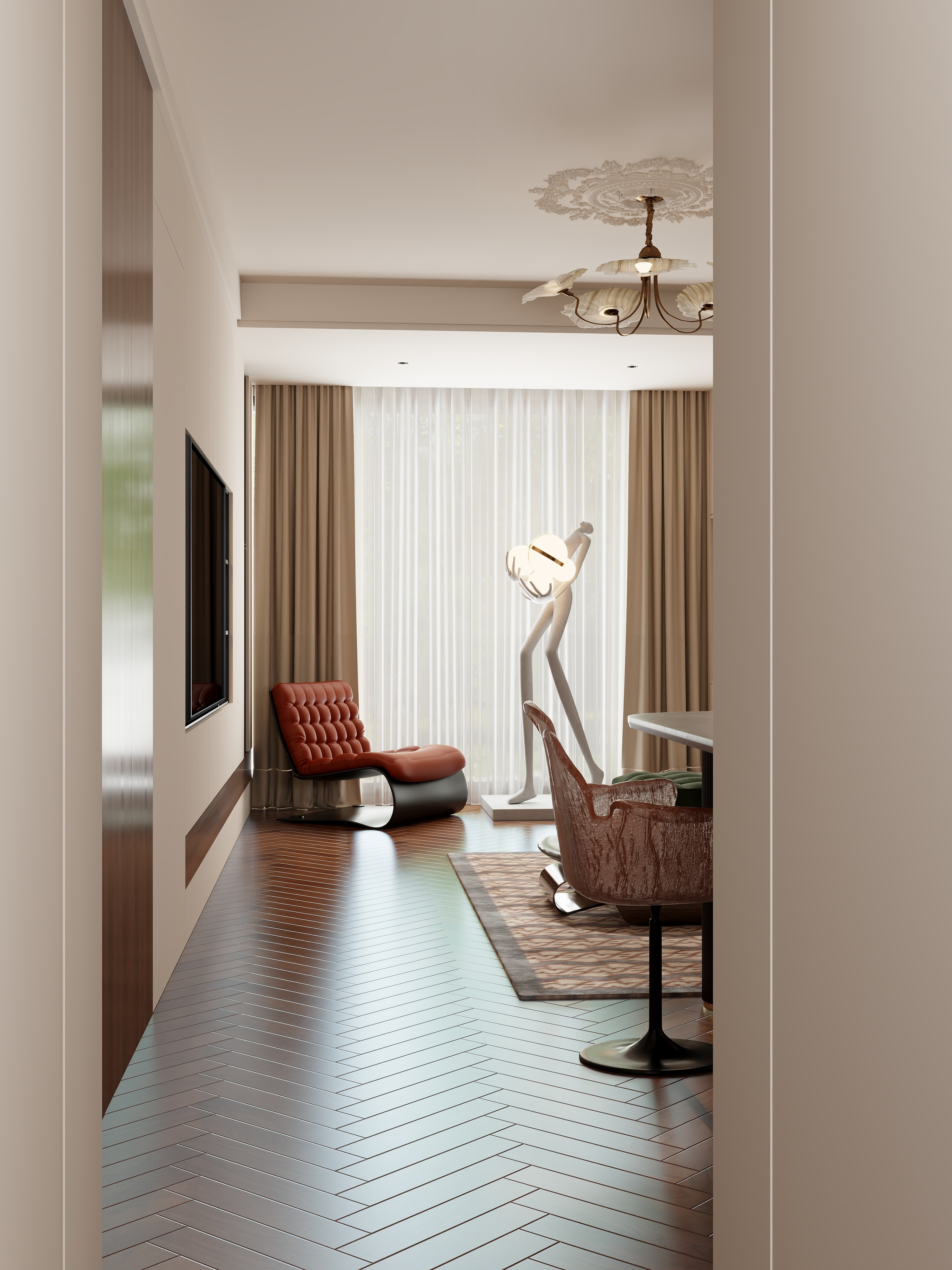 高反设计一一接代画版-复古胶片|活在唱片机里的灵魂-装修设计方案