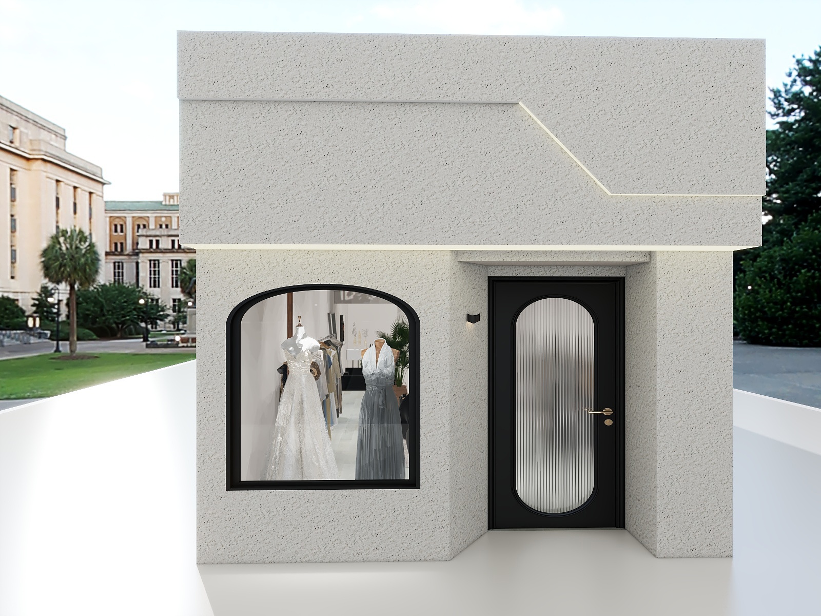 何采青-万达服装店工装-装修设计方案