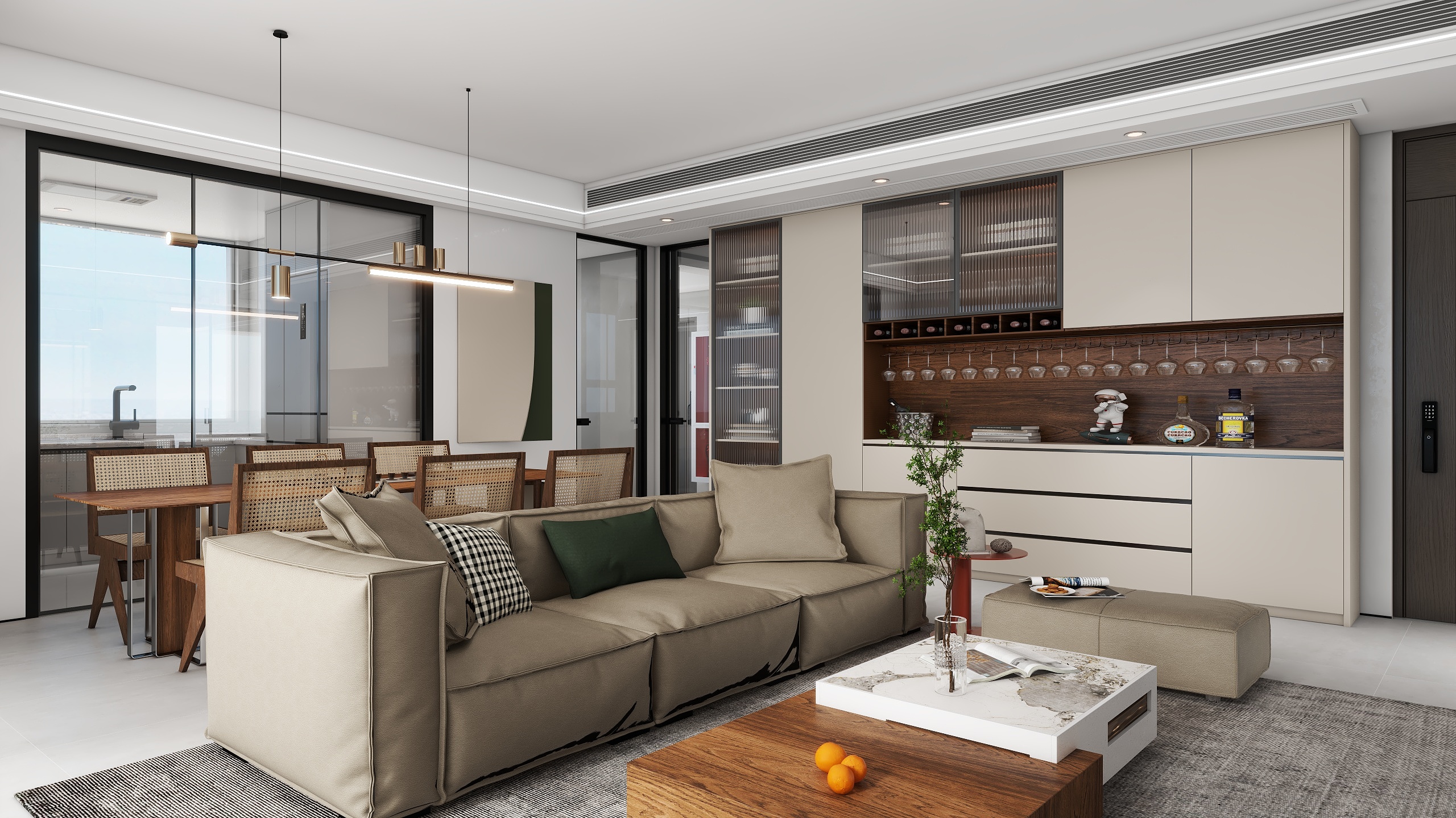 衣者设计-138㎡3室装修效果图