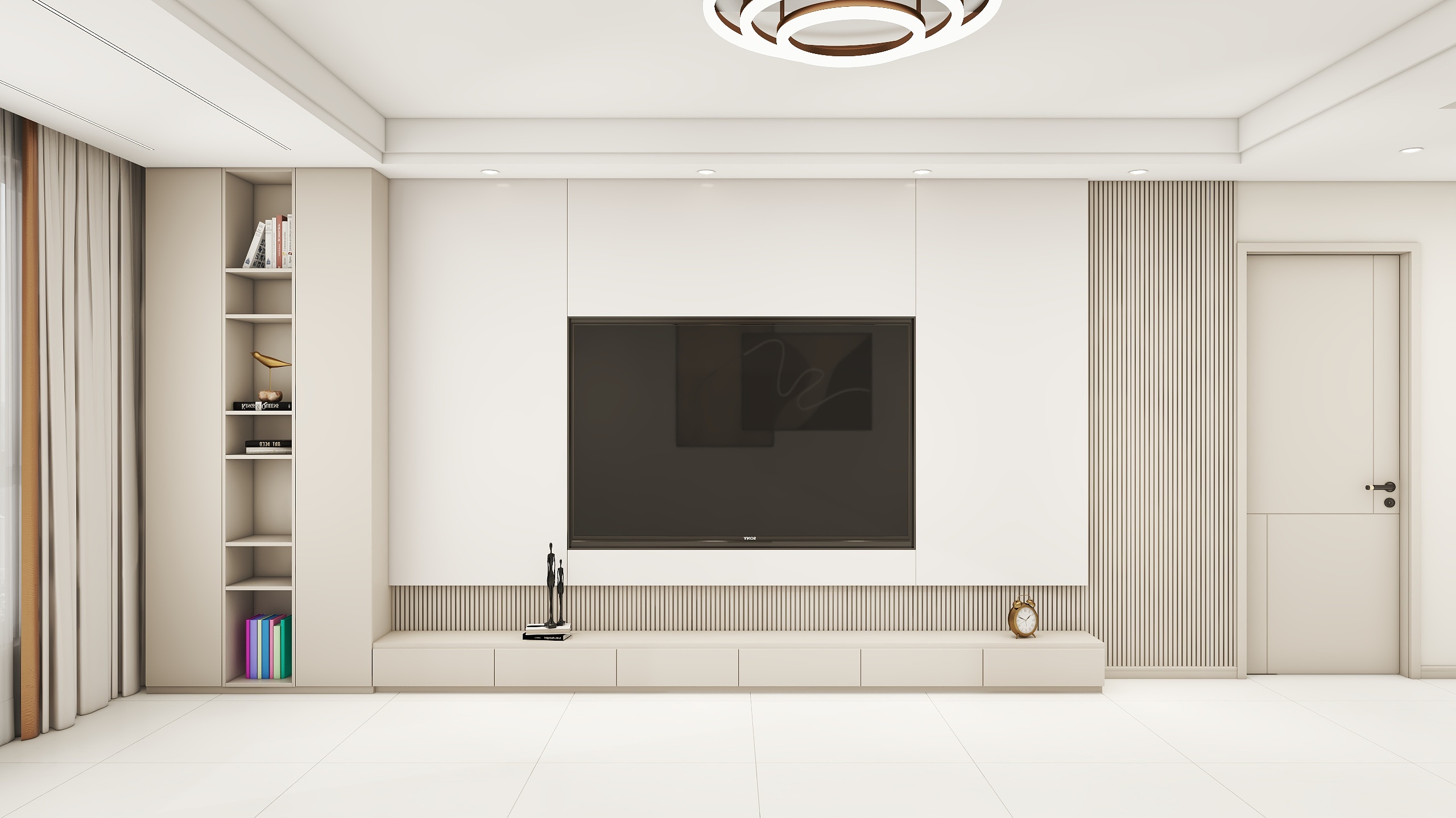 博诚欧尚装饰设计师小刘-147㎡4室2厅-装修设计方案