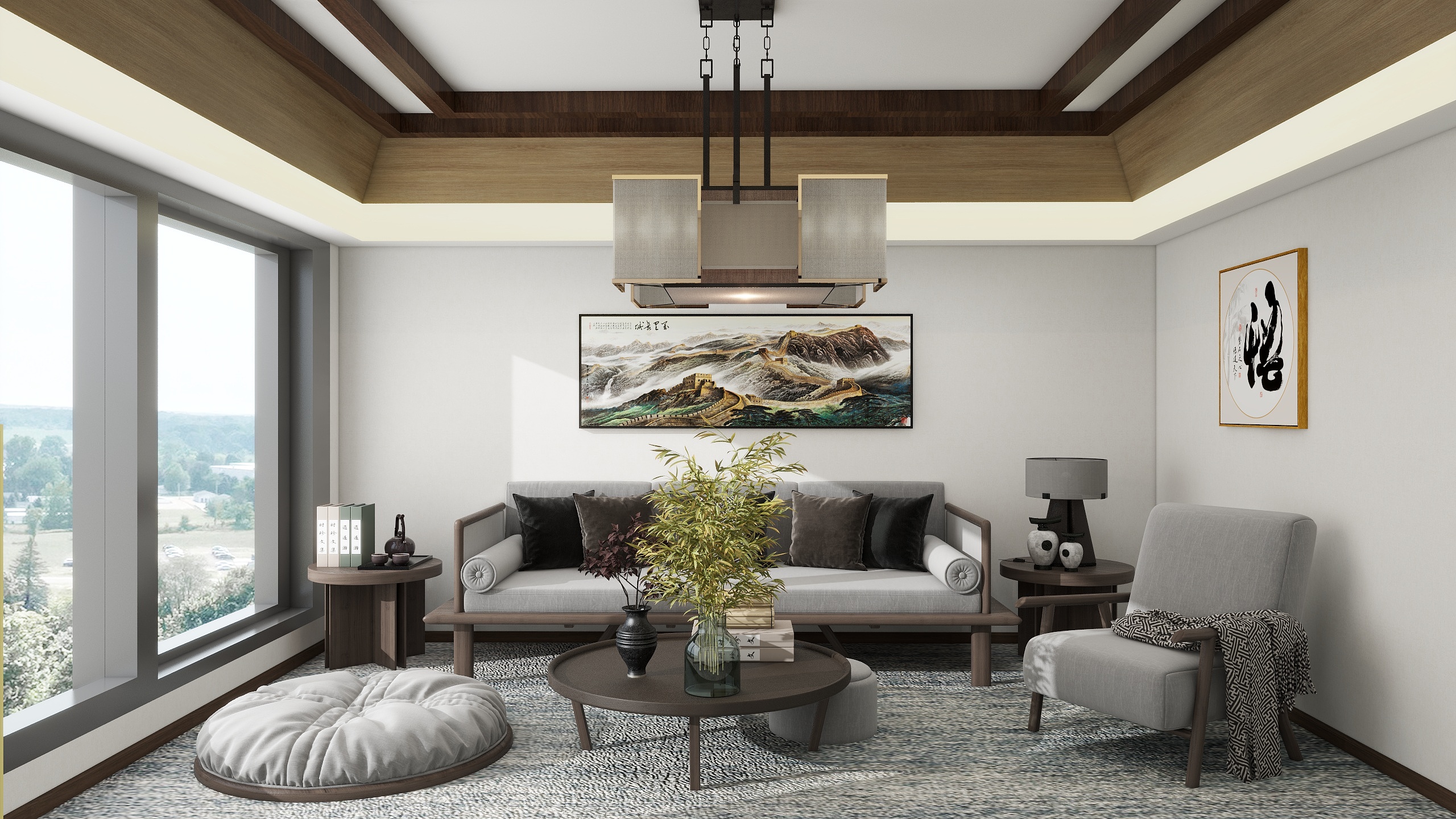 墨香九歌WAQT-茶室-装修设计方案