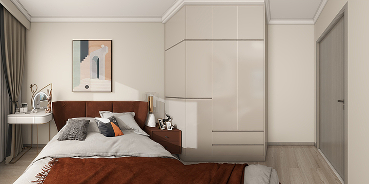 金房子装饰丶胡君-东津世纪城-胡女士雅居-122㎡-装修设计方案