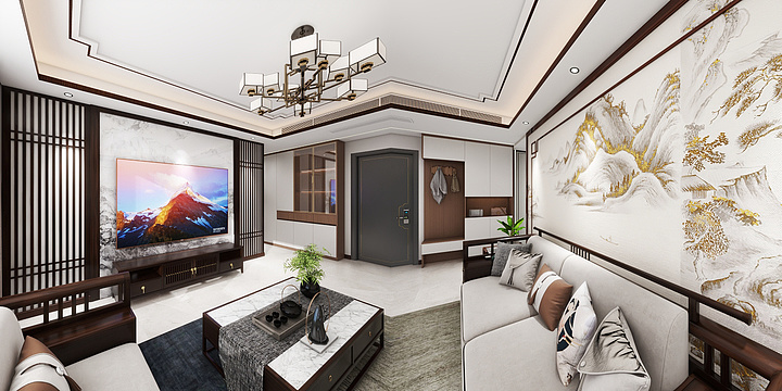 梵境艺筑设计工作室-金城学院102-1-1401-装修设计方案