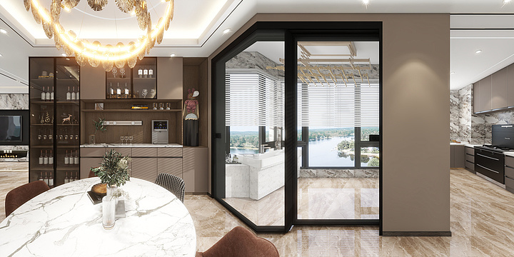 曲靖爱美家装饰工程有限公司-碧桂园230（205）路府-副本-装修设计方案