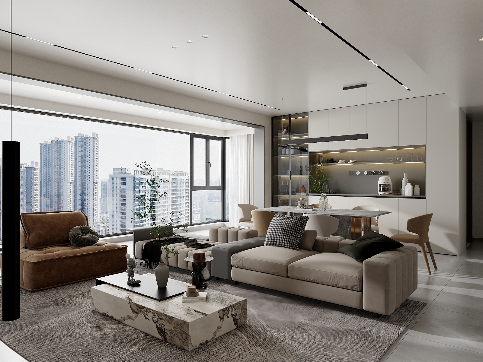 王香香设计师-现代简约|轻奢|140m²-装修设计方案