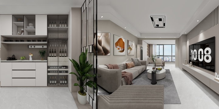 美家装饰林超-隆生鹿江花园一区402房-装修设计方案