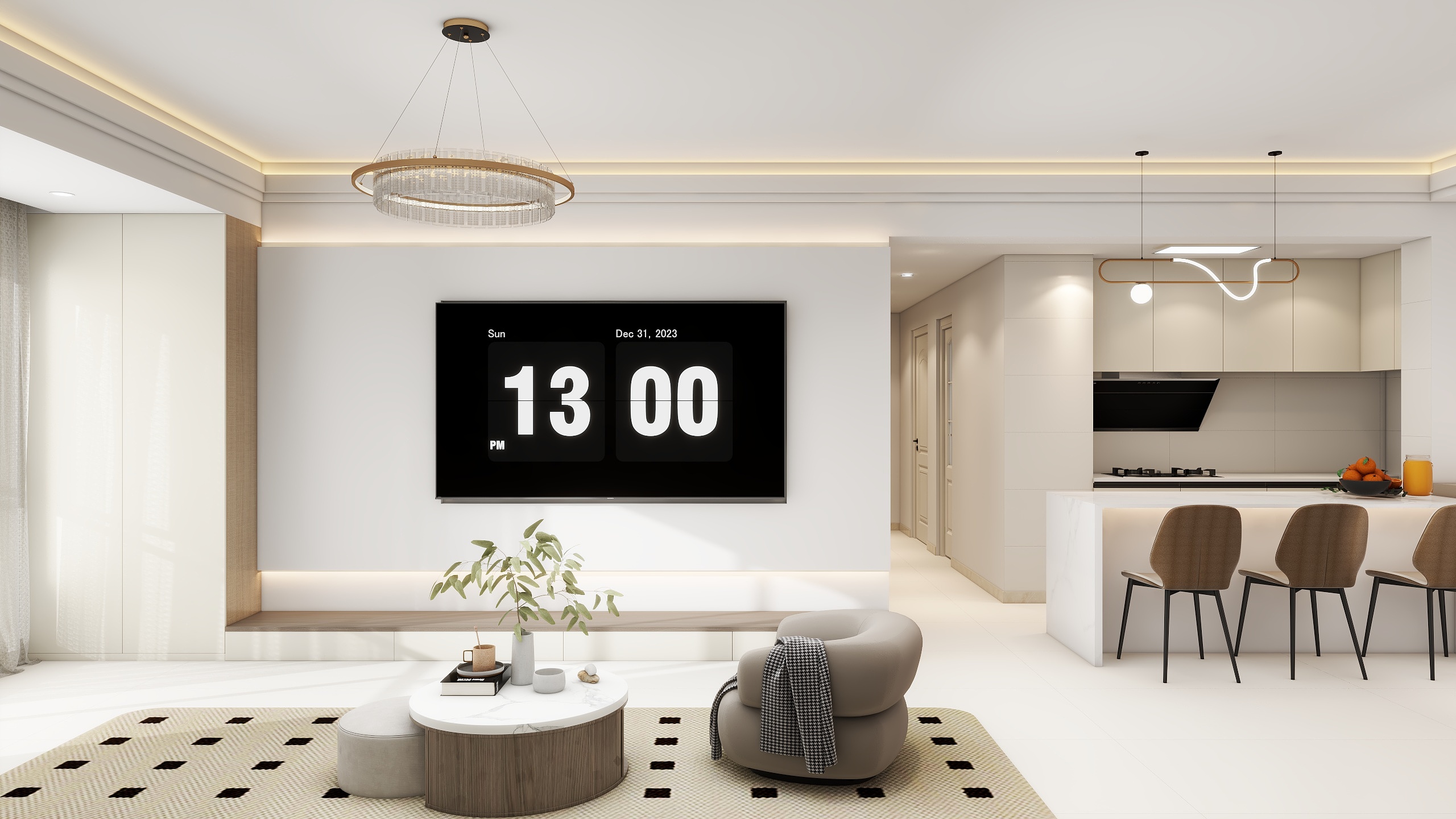 一朵西兰花.lITL-天宇澜山121㎡-装修设计方案