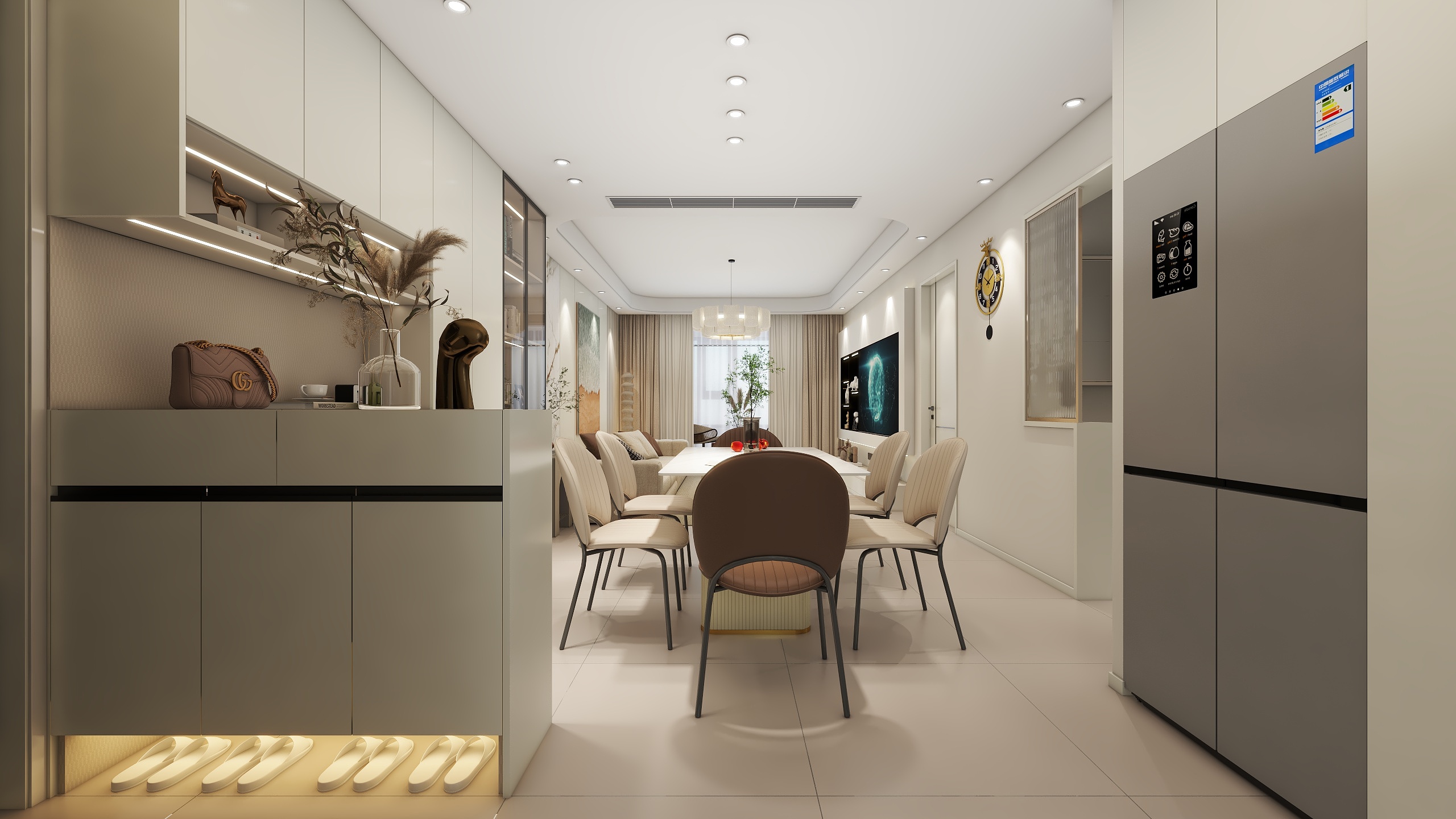 兔邦空间设计-山河大观丨简约奶油三室-副本-装修设计方案