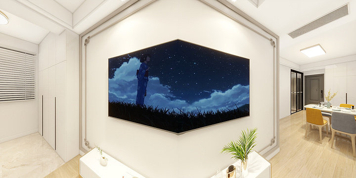 上海骁豪建筑装潢-顺平路1122弄二期19号702-装修设计方案