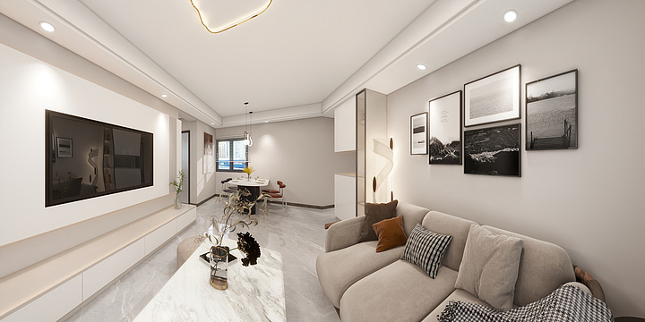 南国鼎峰南充分公司-尚景阅2-1902-装修设计方案