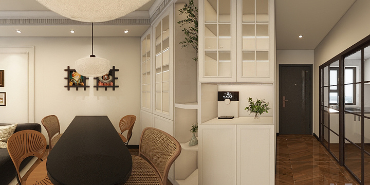 小麦Lucky-硬装专业等级考核户型-副本-装修设计方案