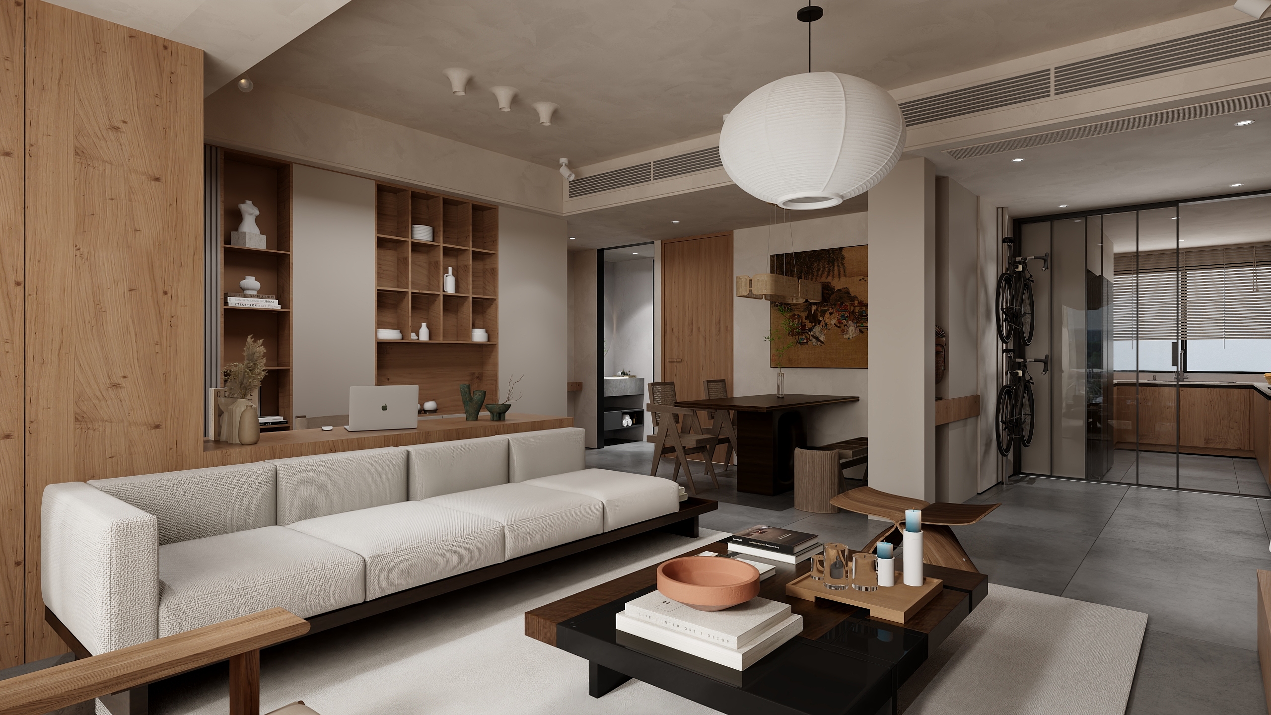 嘴强王者设计师-104㎡4室装修效果图