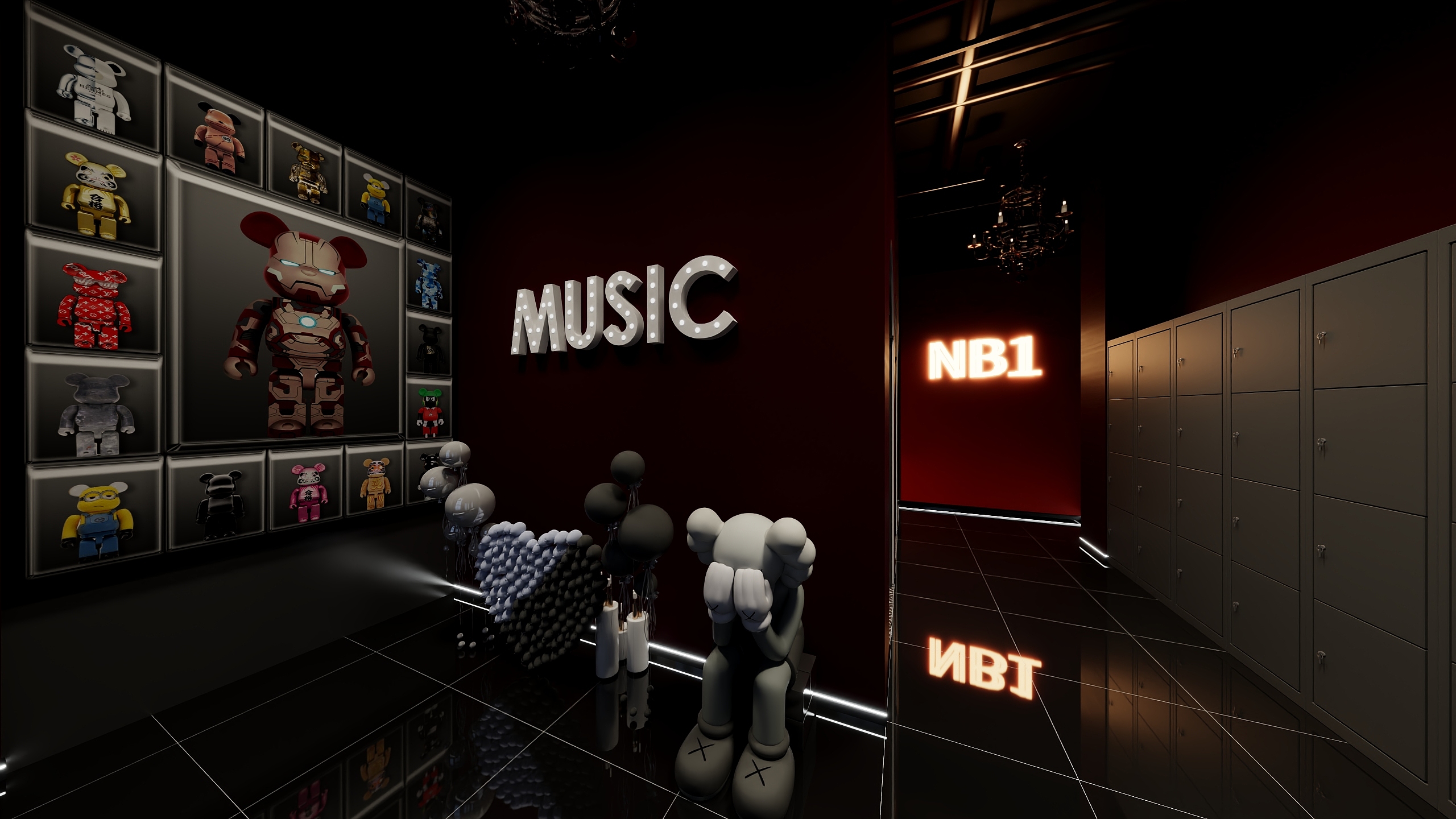 HONGTAI-DESIGN-酒吧-时尚工业-装修设计方案