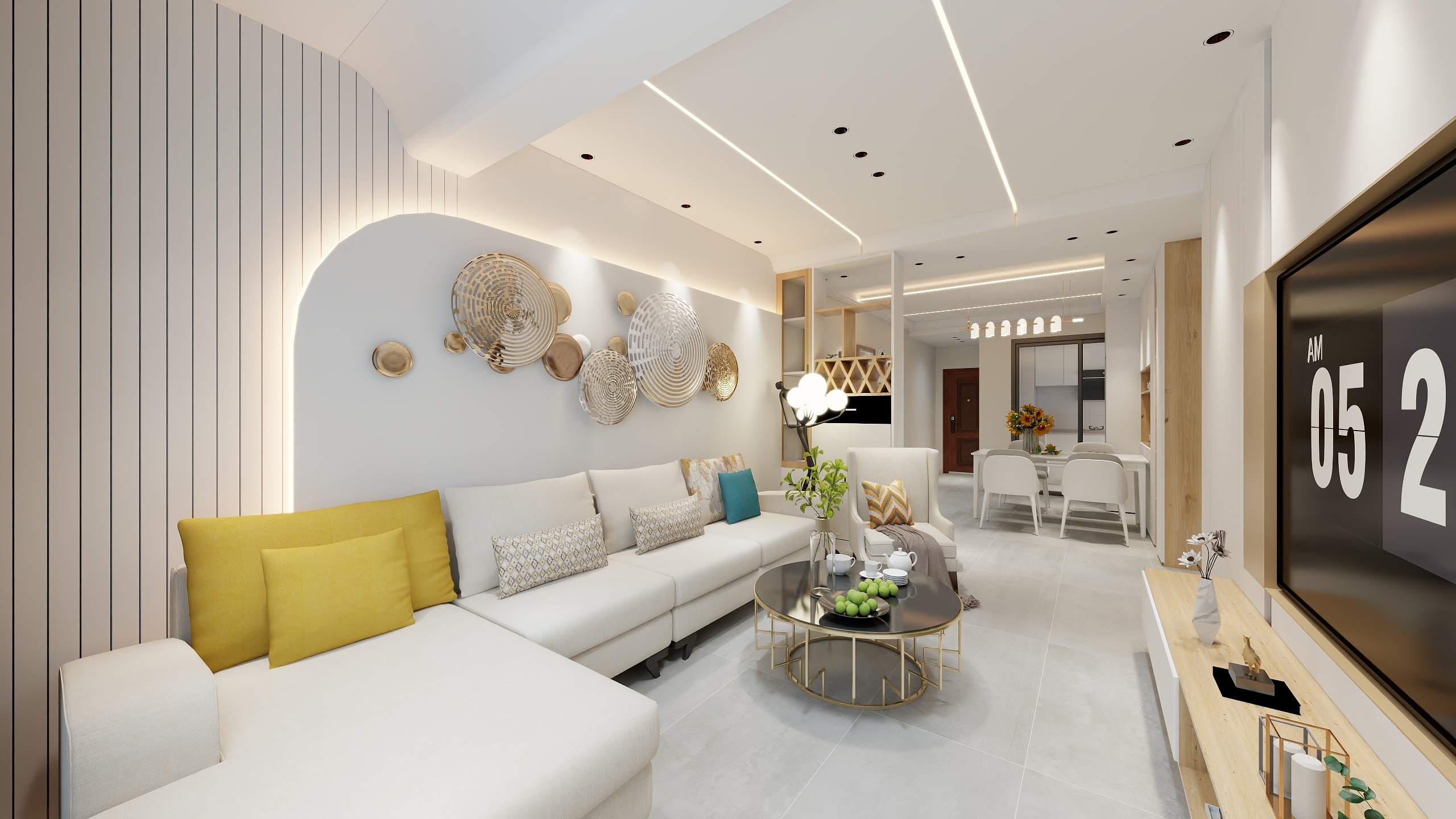 雲骞装饰设计-蔷薇国际55D604-装修设计方案