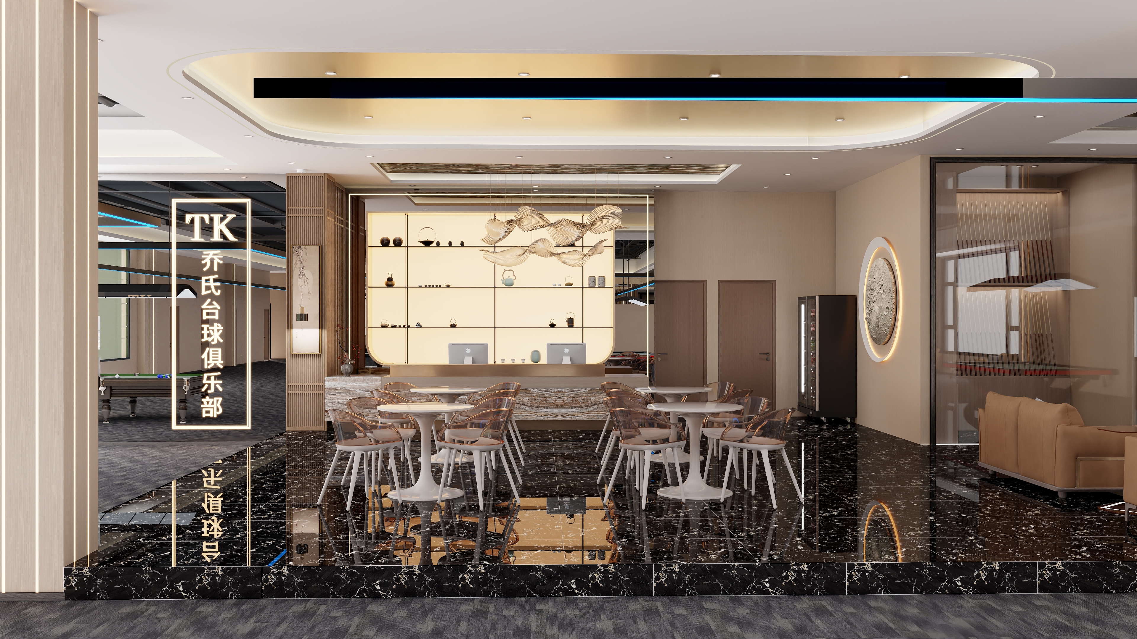 A程庚-师大台球厅（最新方案2）-装修设计方案