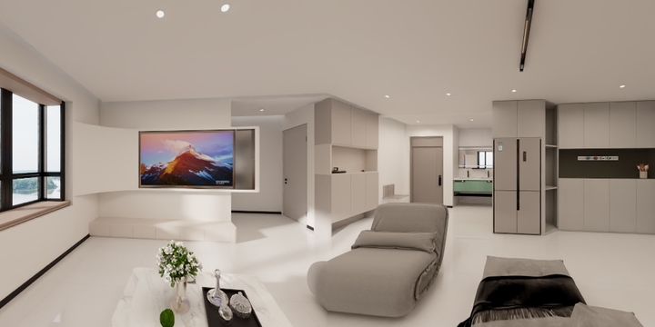 石家庄张张张-郡城雅君横厅-副本-副本-装修设计方案