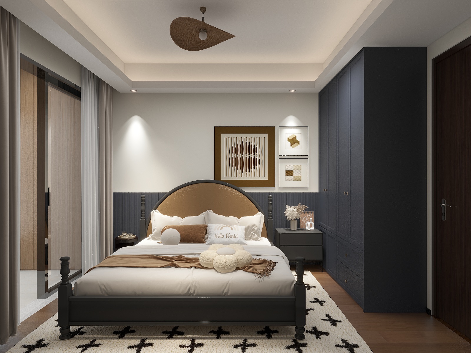 帘上家全Rruj-伯克郡——焦糖南洋-装修设计方案