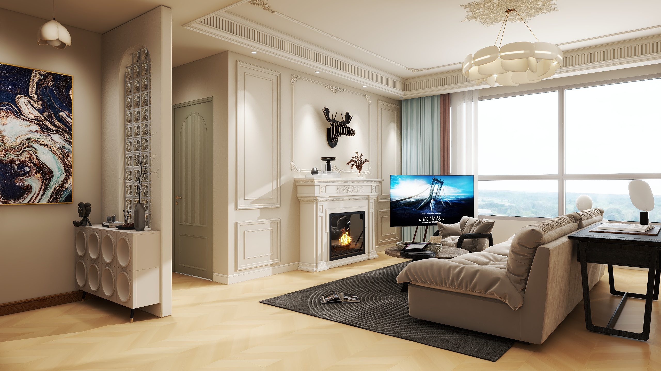 星艺装饰设计有限公司-华韵小区-装修设计方案