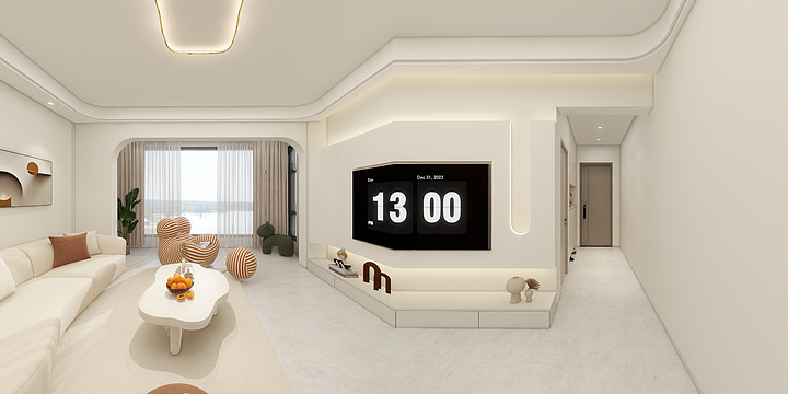 代号丶豆腐大大-富盈公馆 柏小姐-装修设计方案