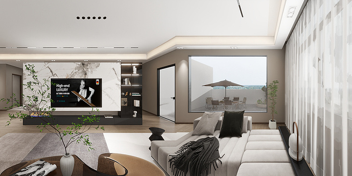 美家装饰空间设计-桦榕 后 顶楼 简约 G-装修设计方案