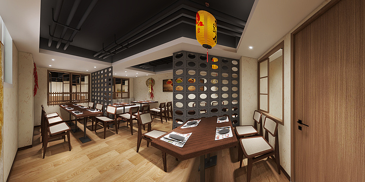 Ace設界-山水茶艺馆空间设计-装修设计方案