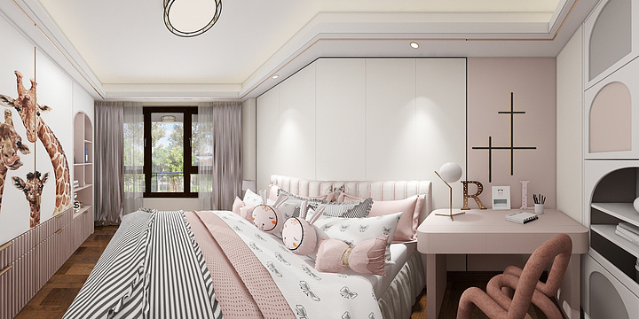 设计师罗先森-金地海景花园2楼-装修设计方案