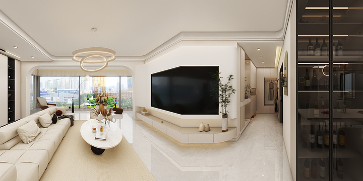 小鹏在做设计-碧桂园大平层-装修设计方案