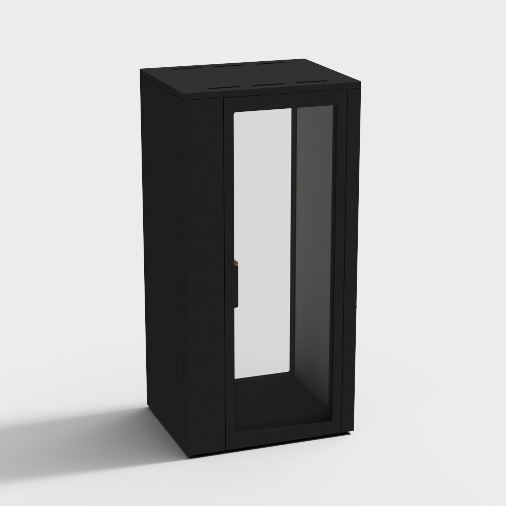 vitra.-7770833_Talky_S75_phone_booth_with_exterior_whiteb3D模型