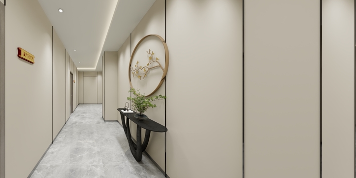 YE空间设计-咸宁奥莱铭医-装修设计方案