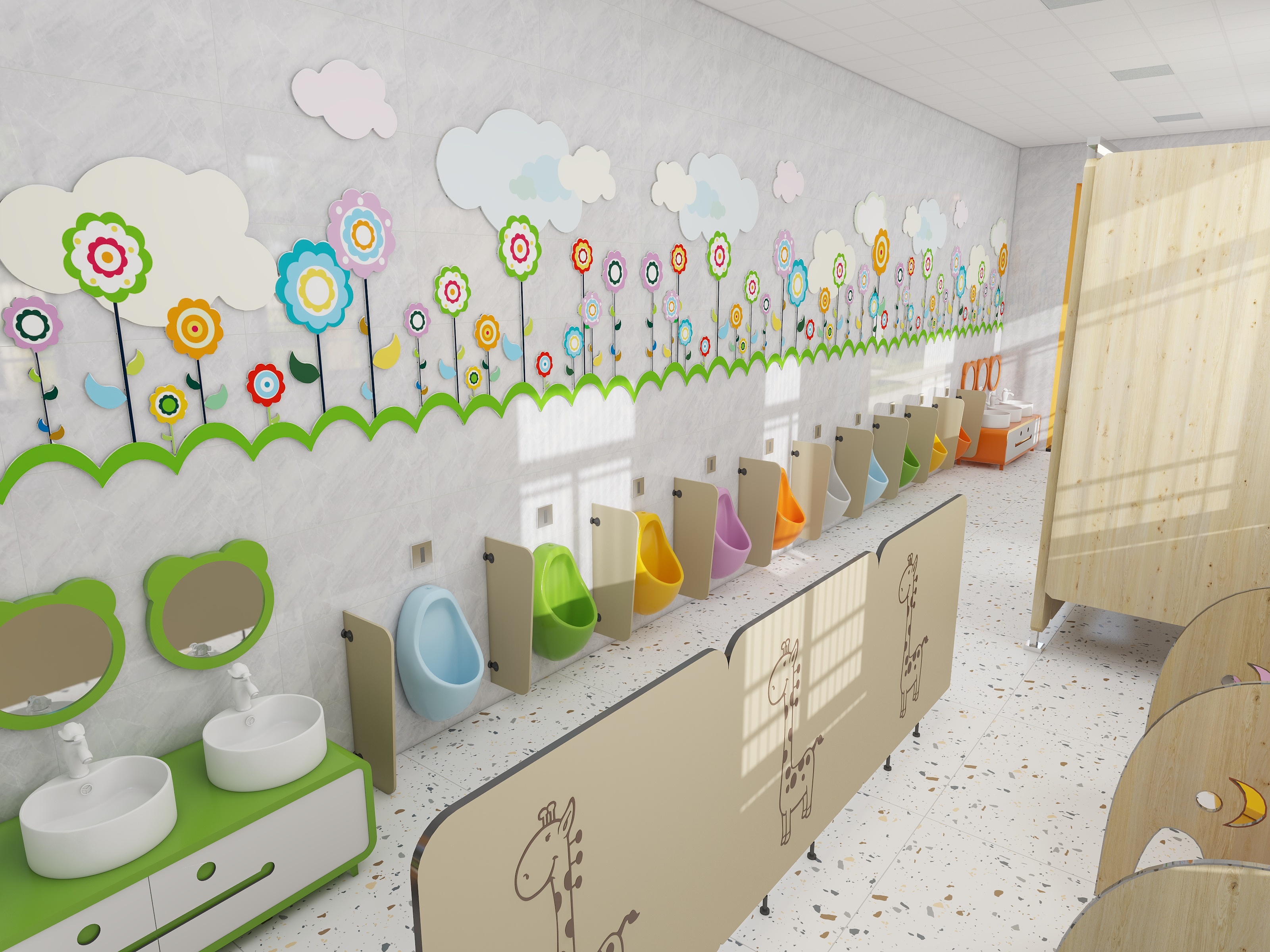 1219leon-春燕幼儿园粉色方案-装修设计方案